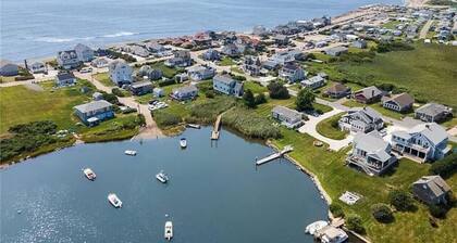 NEW Premier Waterfront Home Triple Master w/Private Dock-Walk to Matunuck Beach