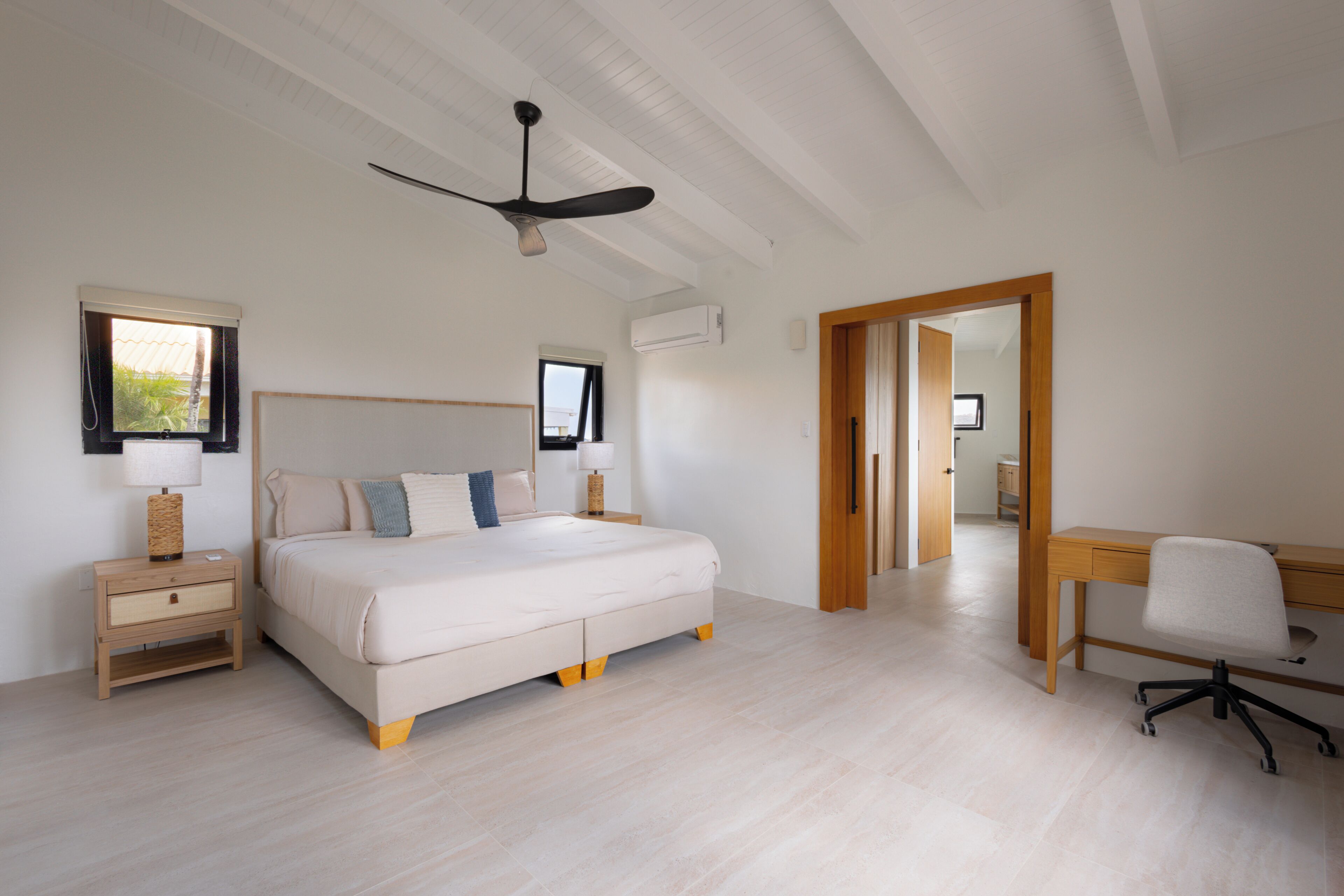 Luksusvilla, havneutsikt