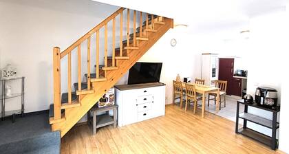 🏠 Ihr Rückzugsort mit Charme: Ferienhaus über 2 Etagen & Garten