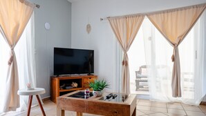 Living area - Downtown Playa Oasis | 3BR Condo Steps to Beach & Dining (Playa Del Carmen)