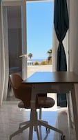 Blackout curtains, iron/ironing board, free WiFi