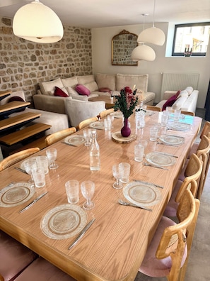 Dining - Cosy cottage in the countryside - ideal for a weekend with friends or family (Tiranges)