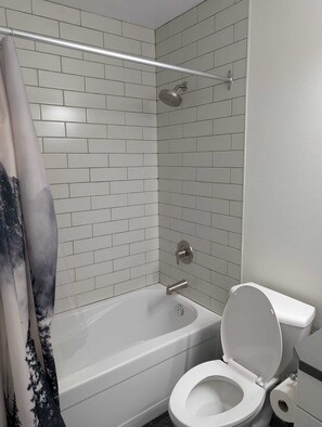 Towels, soap, shampoo, toilet paper - Cozy Modern Farmhouse, Steps from Mirror Lake! (Camrose)