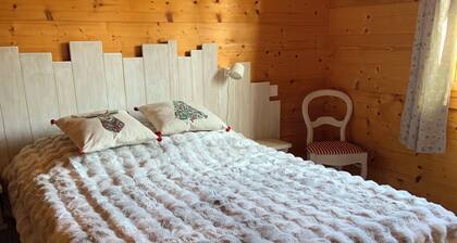 Chalet de la Louve in La Pesse Dogs welcome in fenced garden