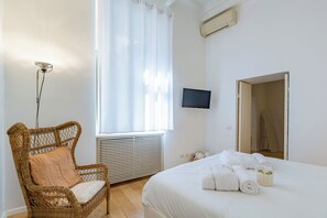 1 Schlafzimmer, Bügeleisen/Bügelbrett, Reisekinderbett, kostenloses WLAN