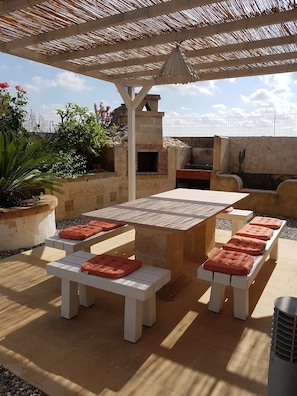 Udendørs spisemuligheder