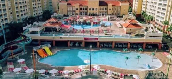 Pool - Westgate Villas Resort, Orlando for 8 people. 2-BR, 2-BA. June 21 to 28, 2026. (Kissimmee)