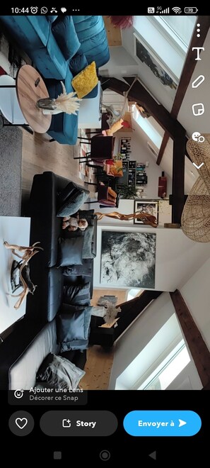 Área de sala de estar