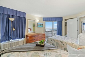 1 bedroom, free WiFi, bed sheets - Boardwalk Beach Resort 830-Oceanfront 1BR-Pools (Myrtle Beach)