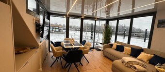 Luxury houseboat Marien Stralsund