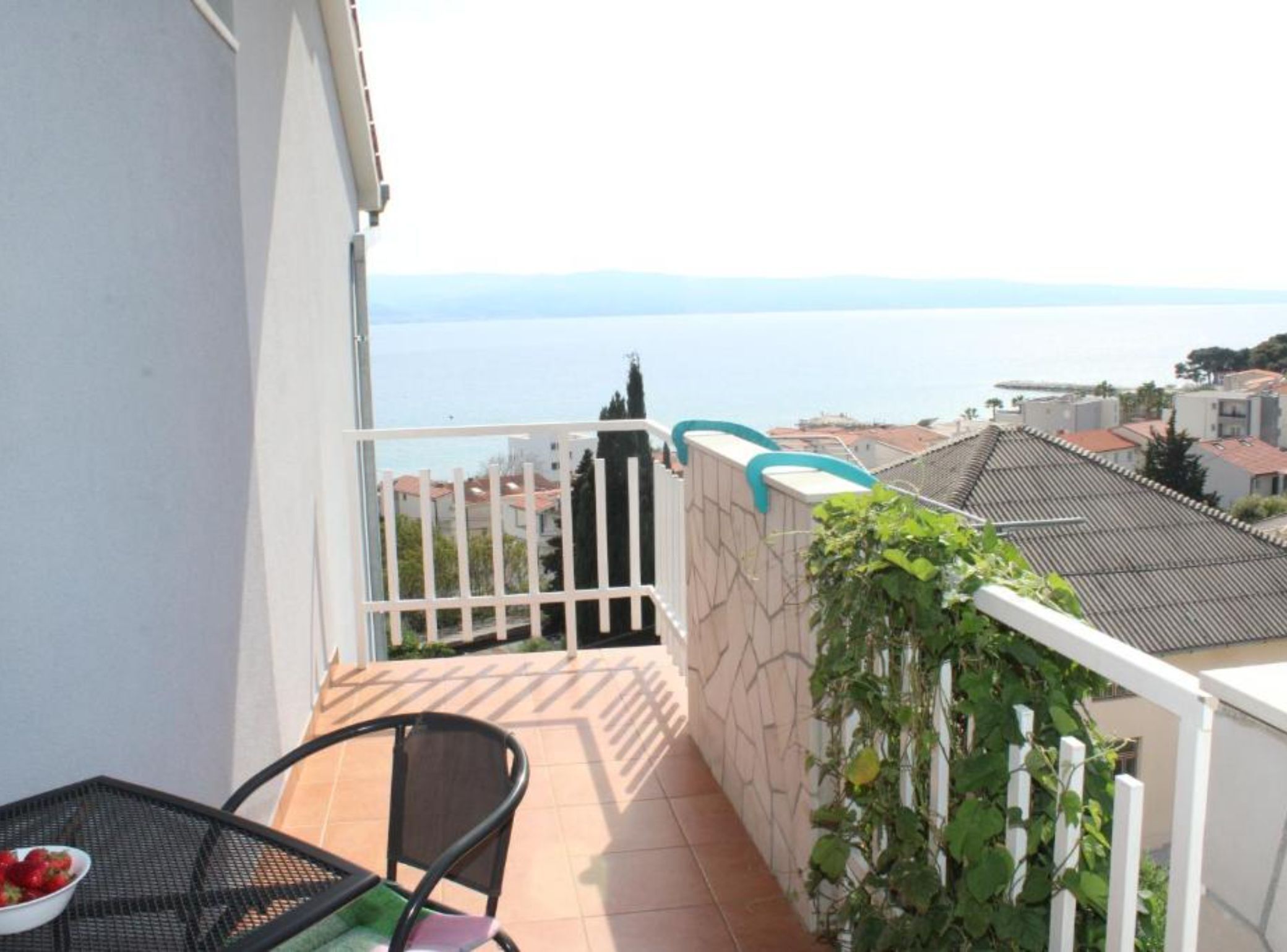 Studio (Studio Apartment with Balcony and Sea) | Balkoni