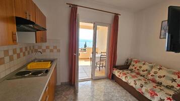 Apartment (TwoBedroom Apartment with Loggia and ) | Private kitchen | Fridge