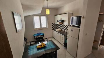 Apartment (OneBedroom Apartment with Loggia and ) | Private kitchen | Fridge