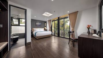 Deluxe Suite, 2 Bedrooms, Private Bathroom, Resort View | Egyptian cotton sheets, premium bedding, down comforters