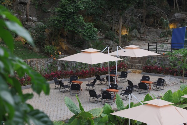 Front of property – evening/night - Cat Ba Sena Valley Retreat (Cat Hai)