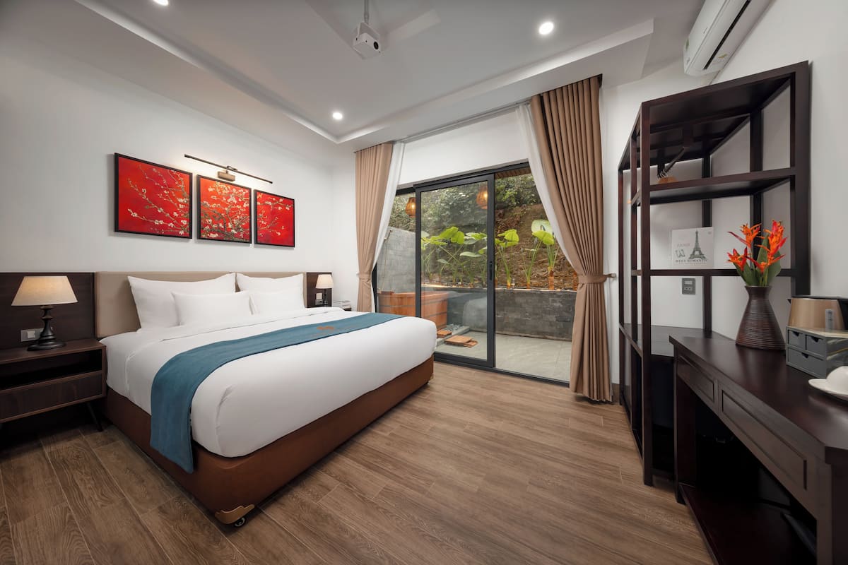 Egyptian cotton sheets, premium bedding, down duvets, memory-foam beds