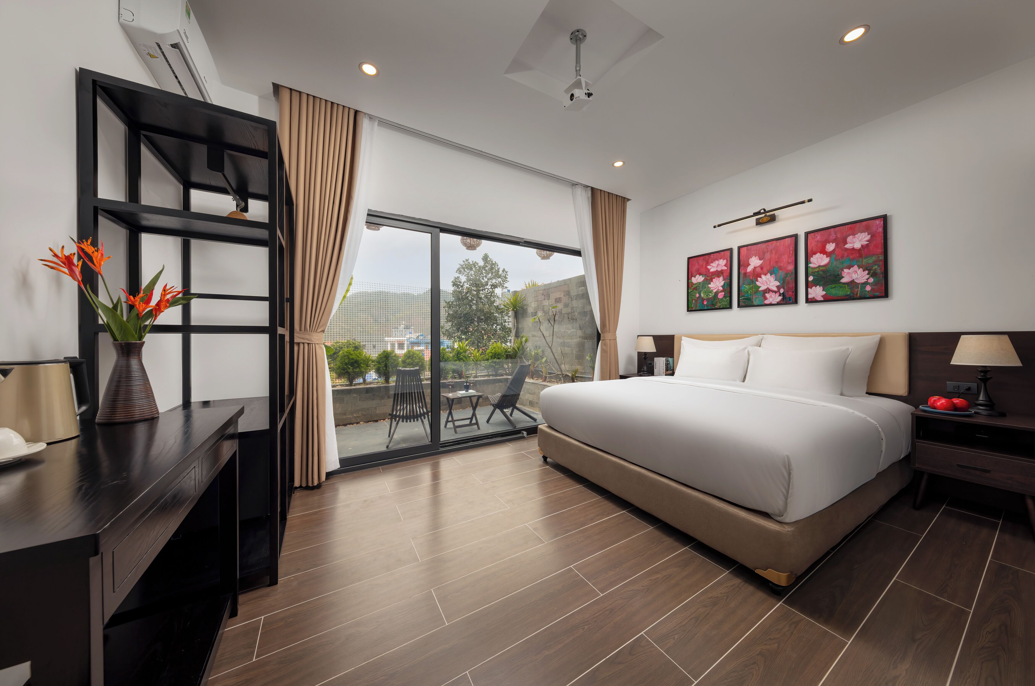 Egyptian cotton sheets, premium bedding, down duvets, memory-foam beds