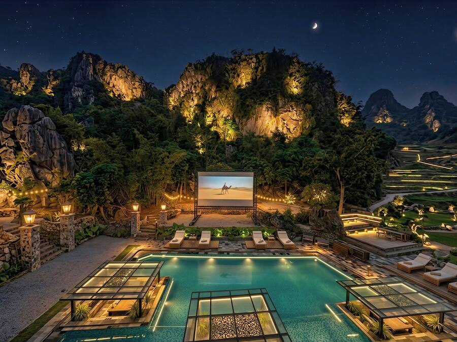 Deluxe Villa, 4 Bedrooms, Private Bathroom, Resort View | Pool