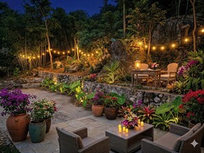 Deluxe Villa, 4 Bedrooms, Private Bathroom, Resort View | Outdoor dining - Cat Ba Sena Valley Retreat (Cat Hai)