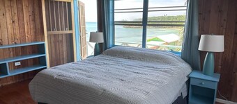 Cottage style living directly on the Ocean