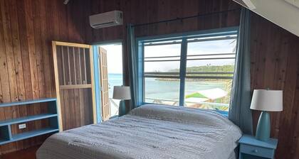 Cottage style living directly on the Ocean