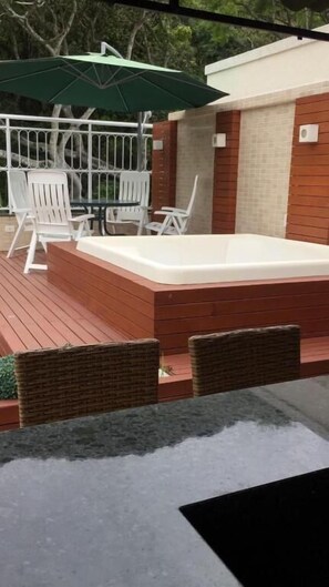 Appartement Prestige, vue sur la montagne | Terrasse/patio