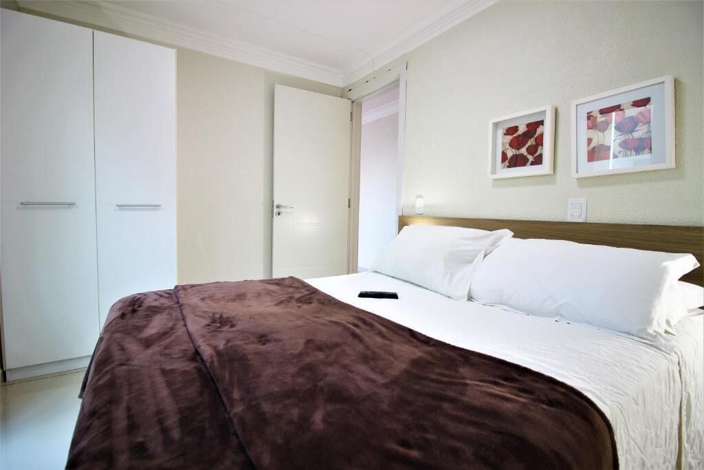 Apartamento exclusivo, sacada, vista para a cidade