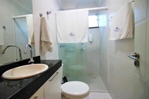 Exclusive Apartment, Balcony, City View | Bathroom