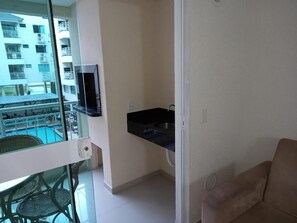 Appartement supérieur, balcon, vue sur la ville | Intérieur