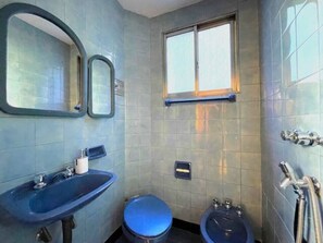 Shower, hair dryer, bidet, towels - La Platea de Bs As [12B] In front of Puerto Madero (Buenos Aires)