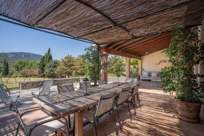 Outdoor dining - Villa Can Tofol - Valldemossa (Valldemossa)