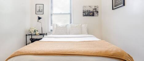 Desk, iron/ironing board, travel crib, WiFi