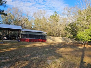 Overnattingsstedets uteområder