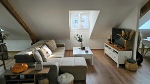 Living area - Charming cocoon in the heart of the spa district (Vittel)