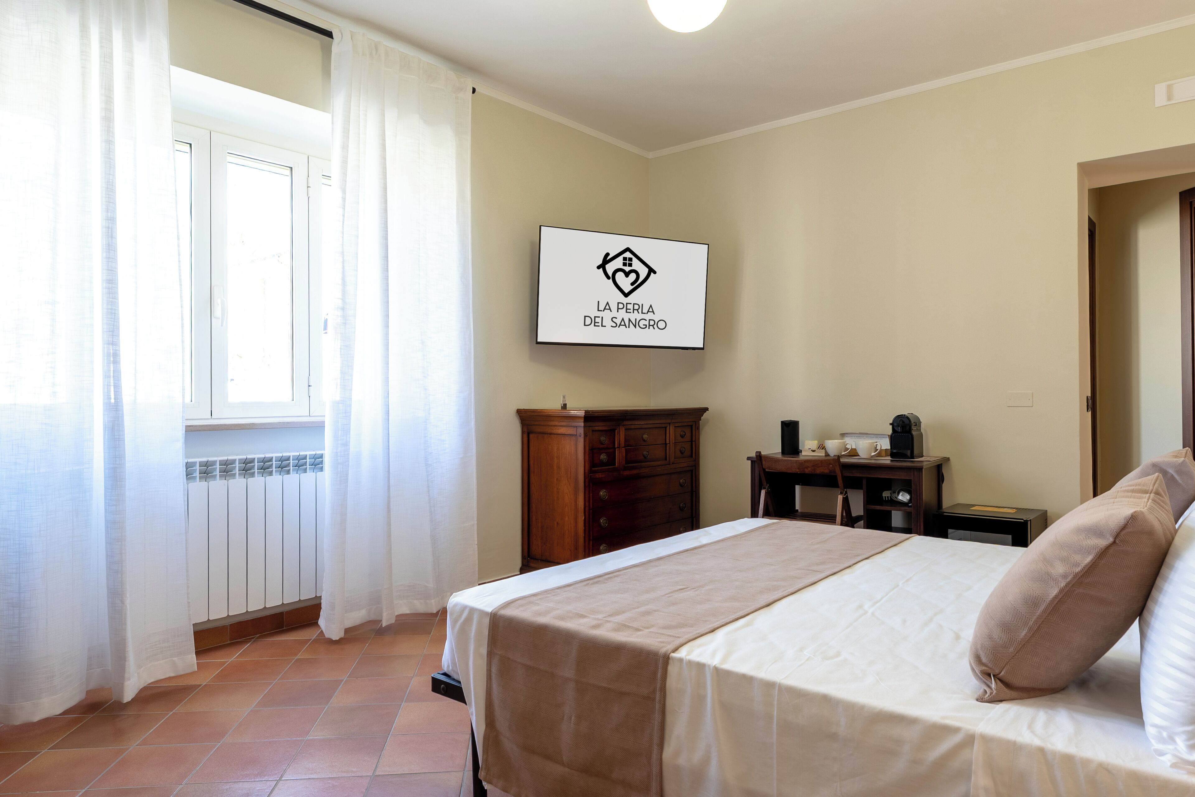 Chambre Double Confort, vue parc