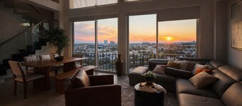 Penthouse apartment in Juriquilla with private terrace and pool