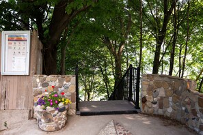 Overnattingsstedets uteområder