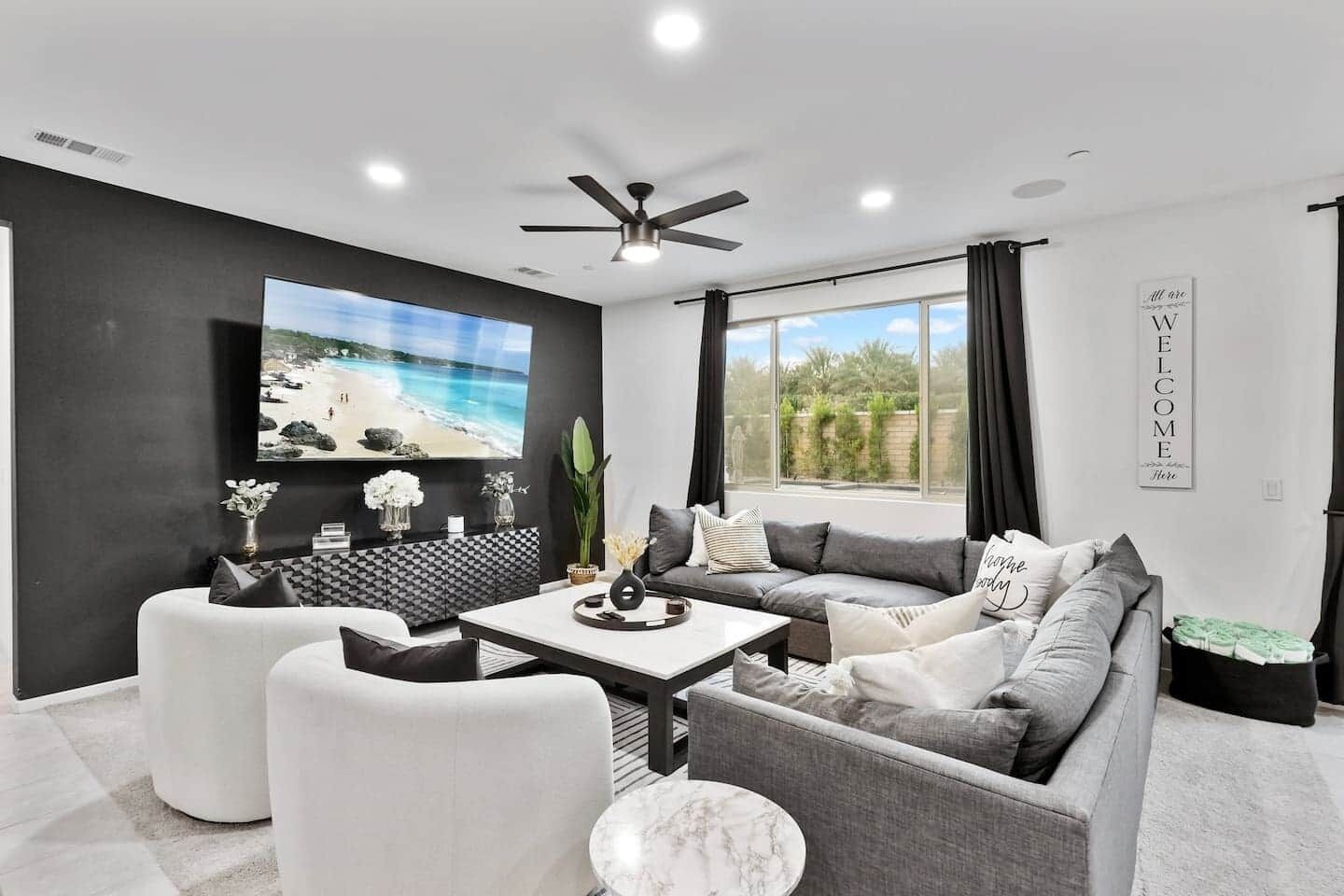 Área de sala de estar