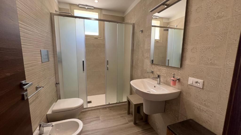 Shower, rainfall showerhead, hair dryer, bidet