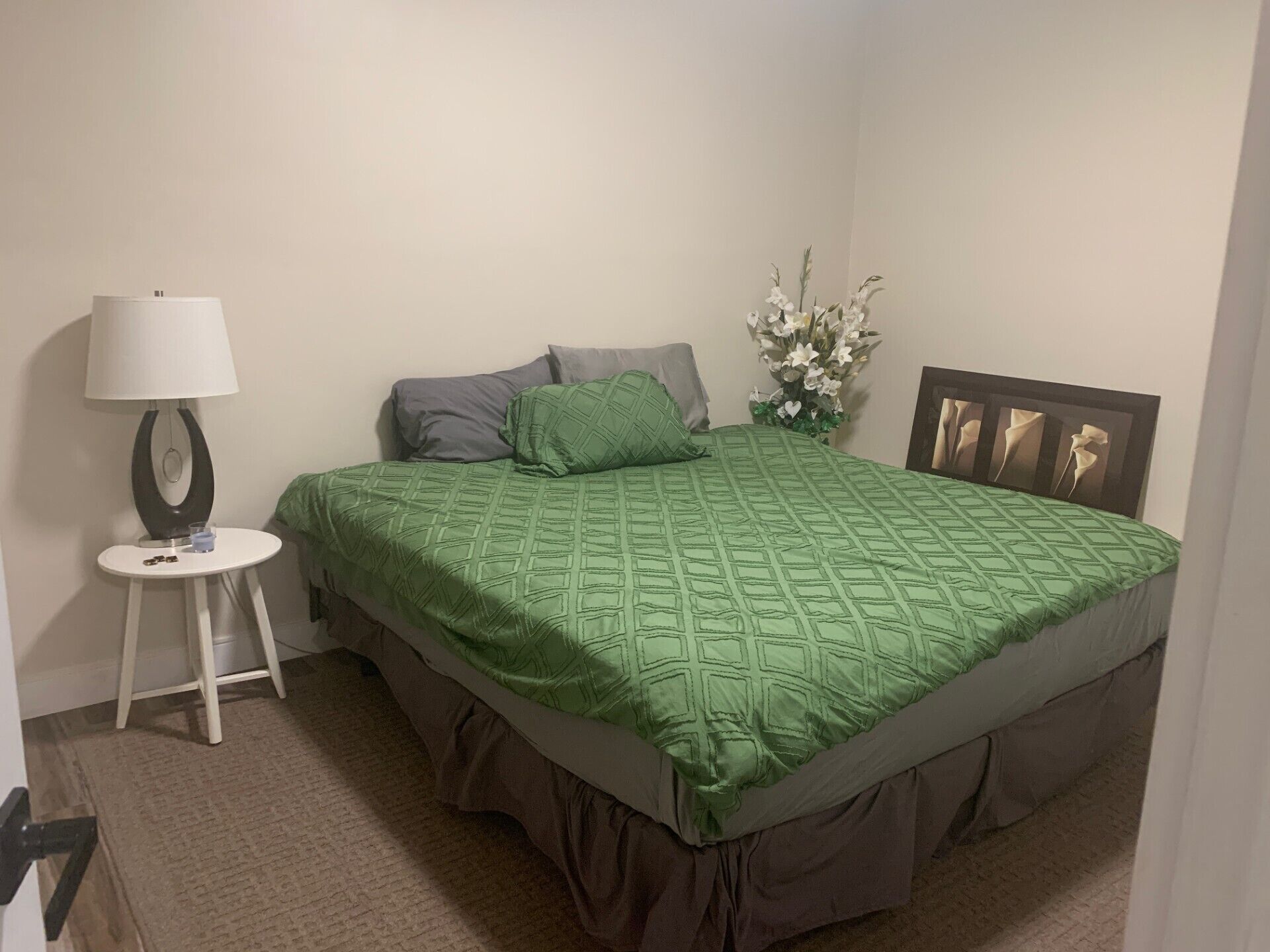 Blackout curtains, iron/ironing board, free WiFi