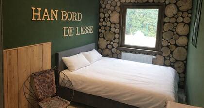 Charming chalet vacation home in the immediate vicinity of the grotto of Han sur Lesse!