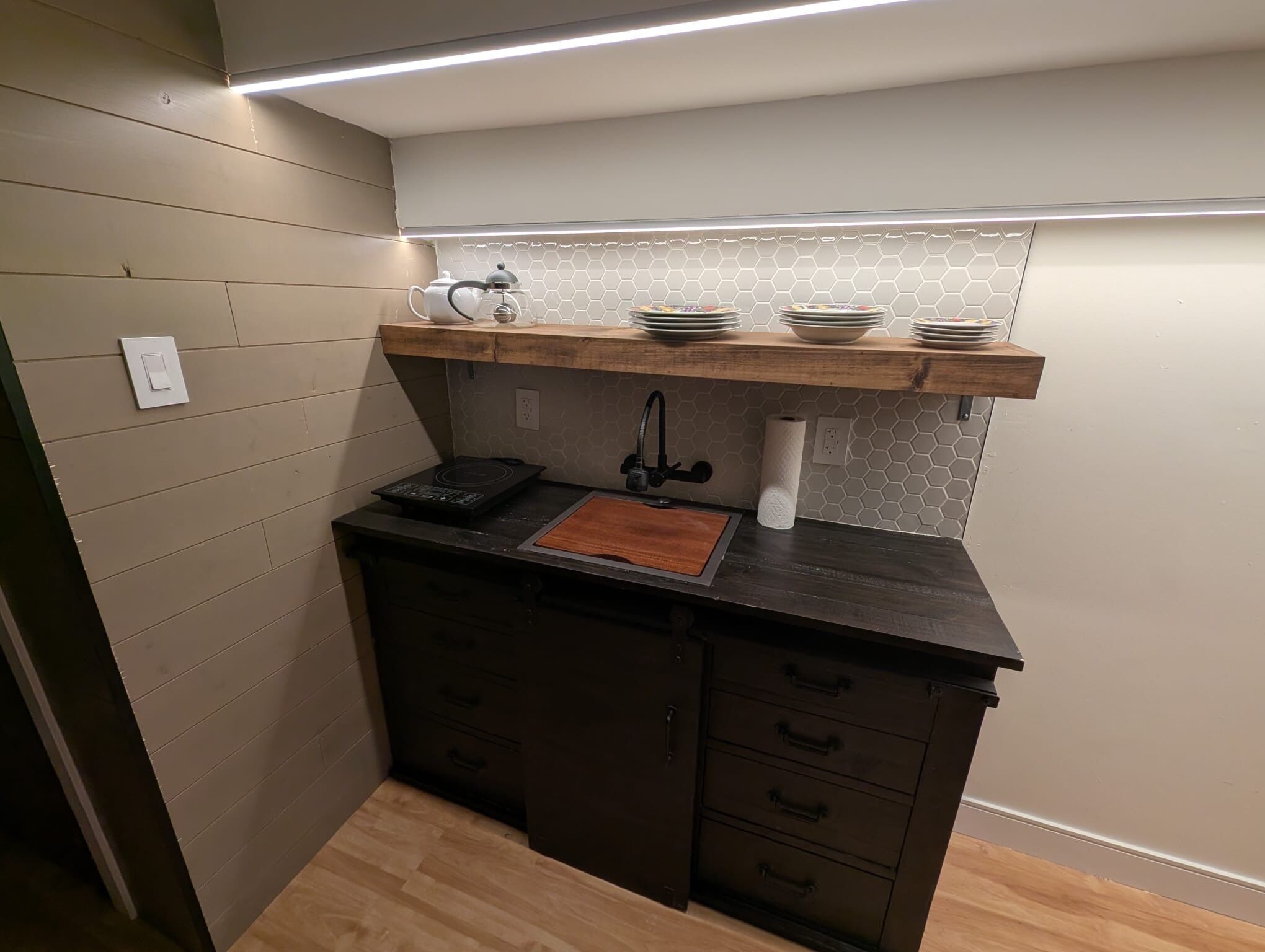 Superior-studiosviitti, kaupunkinäköala | Yksityinen keittiö