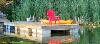 Just a fishing cabin in the woods...