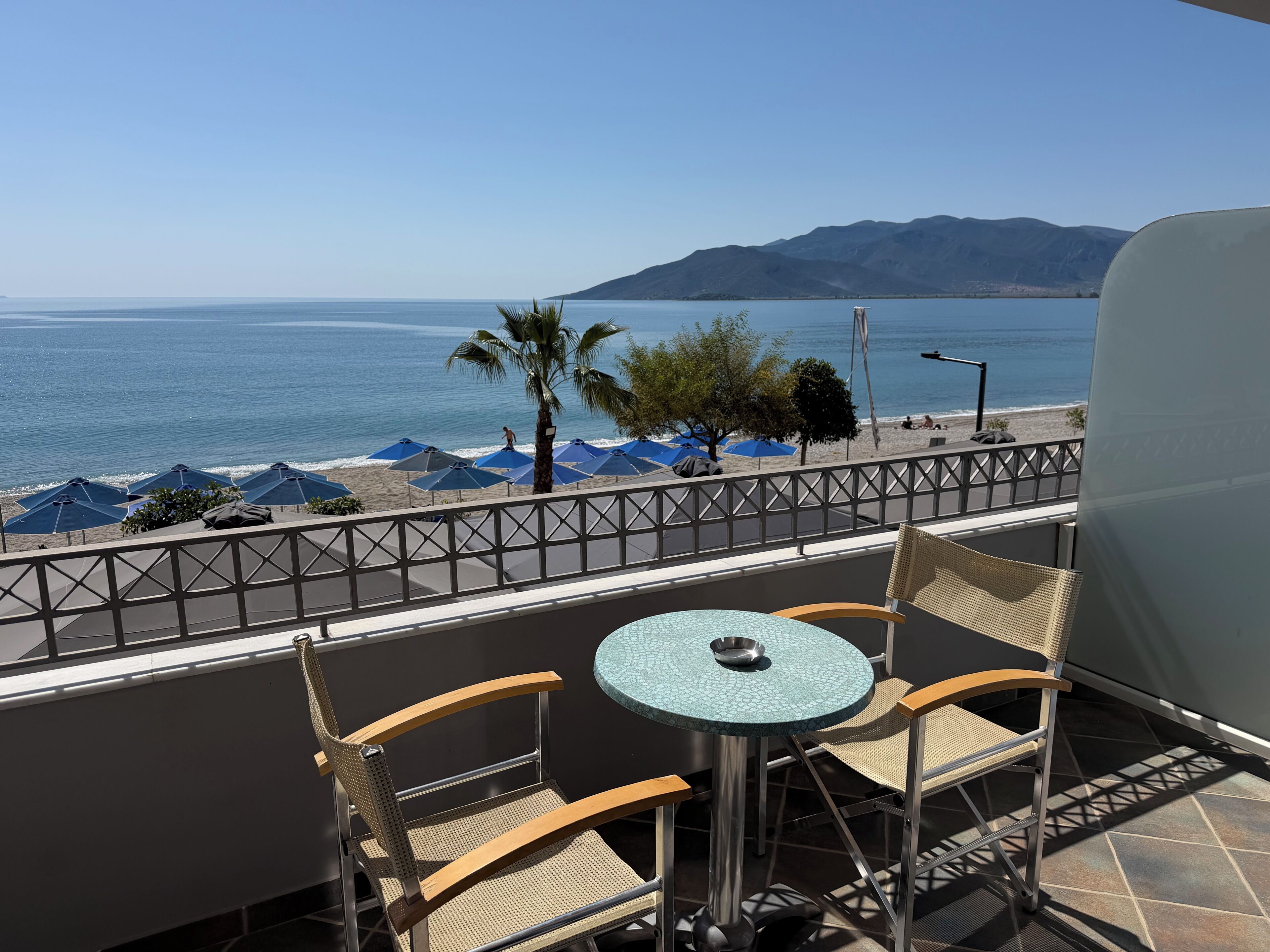 Luxury Studio Suite, Sea View | Terrace/patio