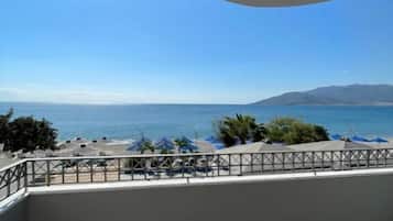 Dobbeltrom – superior, strandutsikt