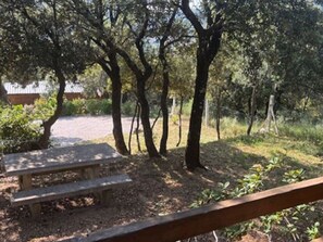 Opções para refeição ao ar livre