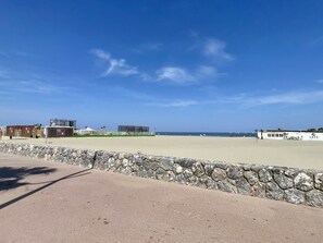 Aan het strand