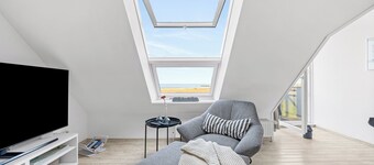 Modern beachfront apartment in Stein with exceptional sea view and terrace