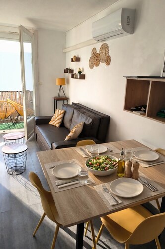 L'escale Bleue, T2 apartment 300m from the beach ️ in Argelès sur Mer