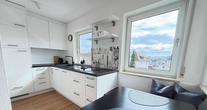 Modern apartment in Friedrichshafen with balcony, elevator and parking space